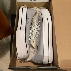 Platform low top converse